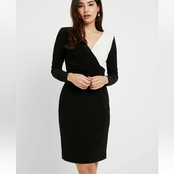 RALPH LAUREN Womens Black Illusion Jersey main image 0